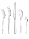 Christofle Infini Five-piece Silver-plated Flatware In Silver