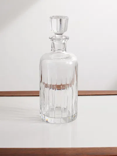 Christofle Iriana Crystal Whisky Carafe In Transparent