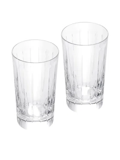Christofle Iriana Glass (set Of Two) In Transparent