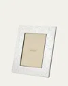 Christofle Jardin D'eden Silver-plated Picture Frame, 4" X 6" In Silver