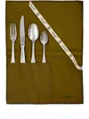 Christofle Medium La Trousse Perles Individual Cutlery Set In Silber