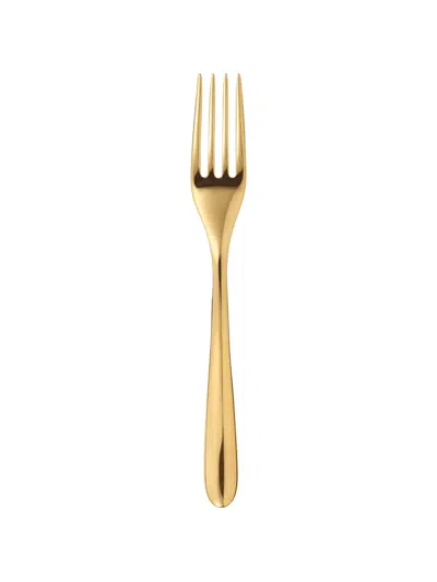 Christofle L'âme De  Fork (20cm X 2.4cm) In Gold