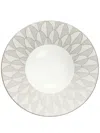Christofle Large Malmaison Impériale Rim Plate In 黑色