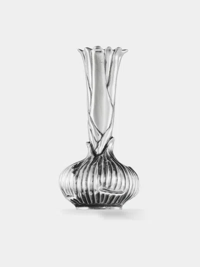 Christofle Les Collections Historiques Silver-plated Onion Vase (4in/10.5cm)