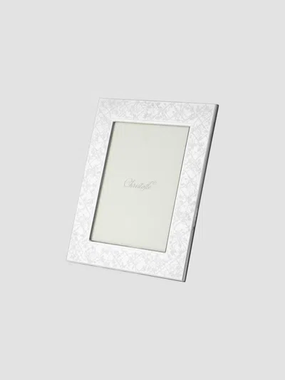 Christofle Les Fables Stainless Steel Frame In Fables De Solins
