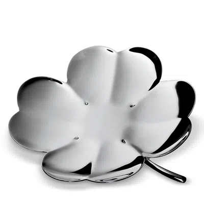 Christofle L'herbier Silver-plated Four Leaf Clover Bowl