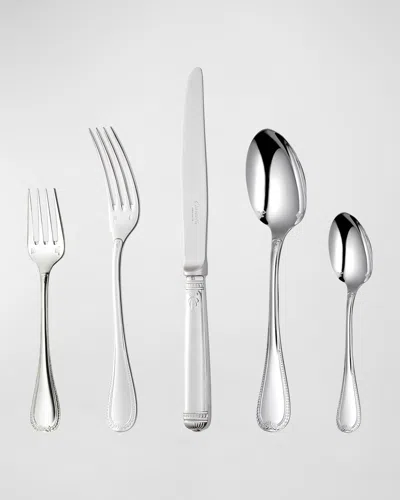 Christofle Malmaison 5-piece Silver-plated Flatware Place Setting In Metallic