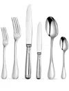 Christofle Malmaison Flatware Set (6-person Setting) In Silber