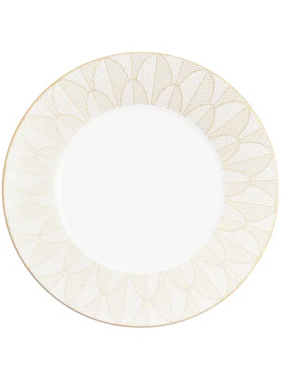 Christofle Malmaison Impériale Dinner Plate In 白色