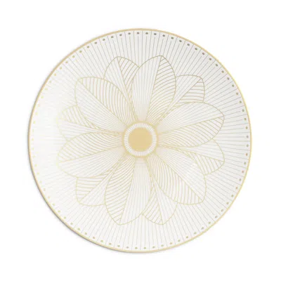 Christofle Malmaison Imperiale Gold Bread & Butter Plate In White