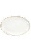 Christofle Malmaison Impériale Oval Platter (28cm) In 白色