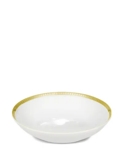 Christofle Malmaison Porcelain Bowl In White
