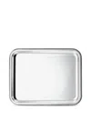 Christofle Malmaison Rectangular Tray In Silver