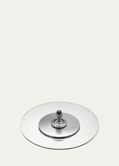 Christofle Malmaison Silver-plated Cheese Tray In Gray