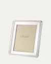 Christofle Silver-plated Perles Frame In Silver