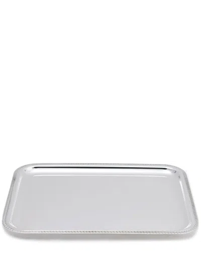Christofle Malmaison Silver-plated Rectangular Tray