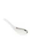 Christofle Malmaison Porcelain Chinese Spoon In White