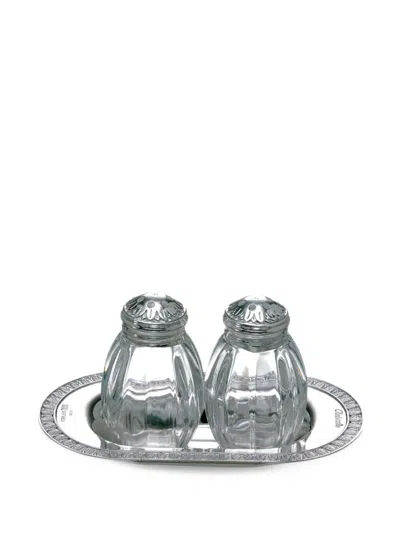 Christofle Malmaison Sterling Silver Salt And Pepper Shaker Set In Metallic