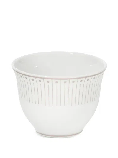 CHRISTOFLE MALMAISON TEA AND COFFE CUPS SET
