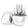 Christofle 24-piece Mood Silver-plated Flatware Service In Silver