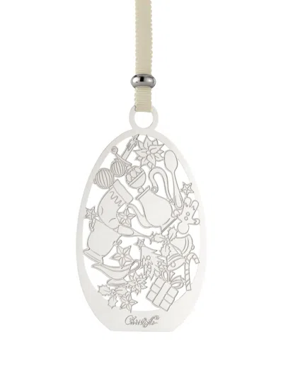 Christofle Mood Christmas Ornament In Silver