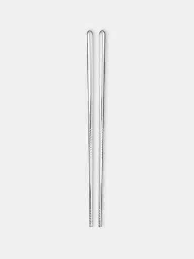 Christofle Mood Silver-plated Asian Chopsticks In Multi
