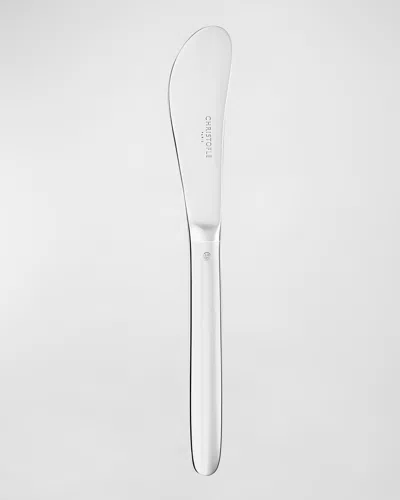 Christofle Mood Silver-plated Butter Spreader In Transparent