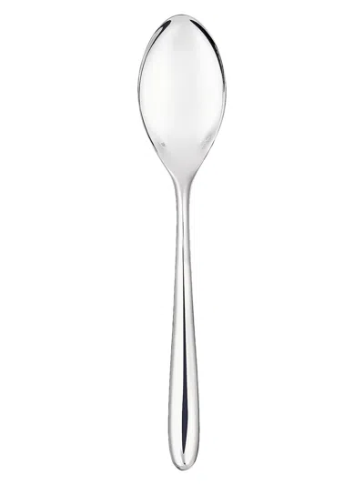 Christofle Mood Silver-plated Dessert Spoon In Gray