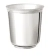 Christofle Nathalie Tumbler Cup In Silver
