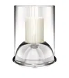 Christofle Oh De  Hurricane Candle Holder In Silver