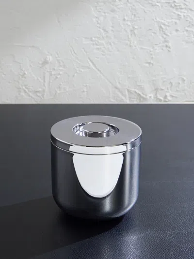 Christofle Oh De  Stainless Steel Ice Bucket In Silver