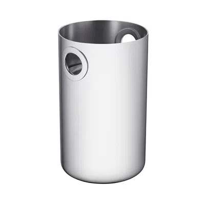 Christofle Oh Isothermic Ice Pail In Stainless Steel