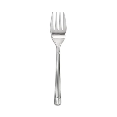 Christofle Osiris Stainless Serving Fork In Silver