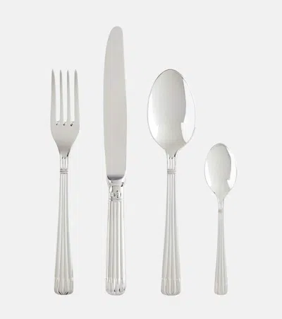 Christofle Osiris Stainless Steel 24-piece Cutlery Set
