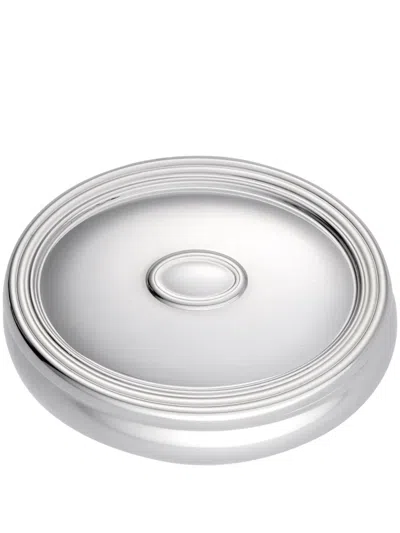 Christofle Oval-shaped Polished Trinket Box In Silver