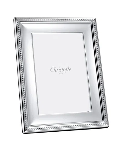 Christofle Perles 4" X 6" Frame In Multi