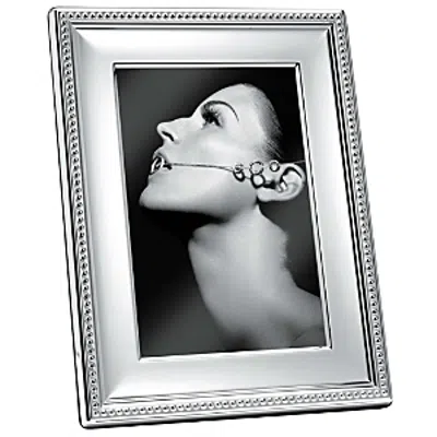 Christofle Perles 5" X 7" Frame In Silver