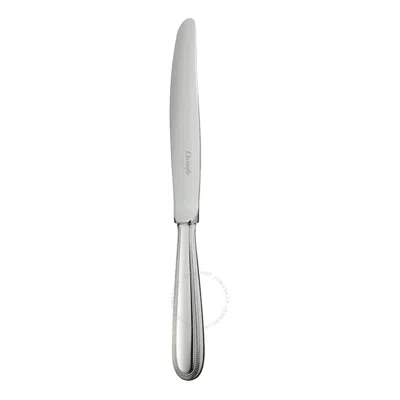 Christofle Perles Ii Stainless Steel Dinner Knife In Gray