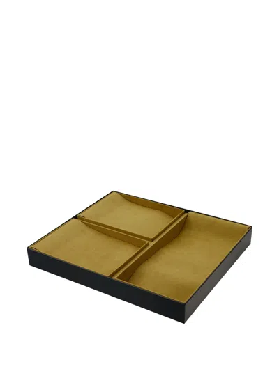 Christofle Sculpted Flatware (set Of Twenty-four) In Black