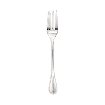 Christofle Perles Silverplate Serving Fork