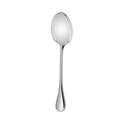 Christofle Perles Silverplate Serving Spoon