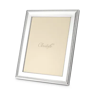 Christofle Perles Silverplated Frame, 5 X 7