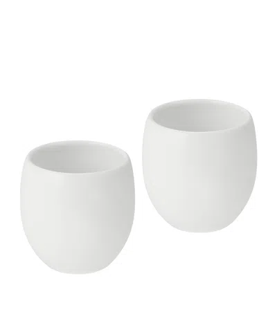 CHRISTOFLE PORCELAIN MOOD ESPRESSO CUPS