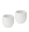 Christofle Porcelain Mood Espresso Cups (set Of 2)