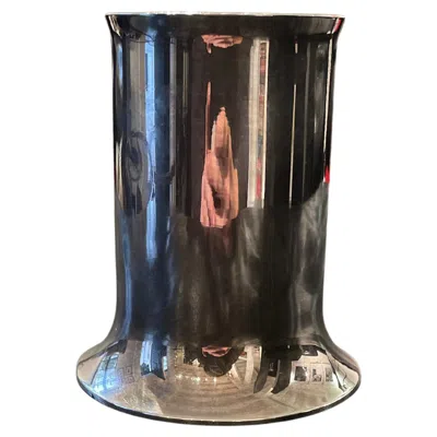 Pre-owned Christofle Pot À Crayon En Métal Argenté Estampillé  In Black