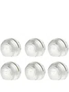 Christofle R�ve Cosmique Place Card Holders (set Of Six) In Silver