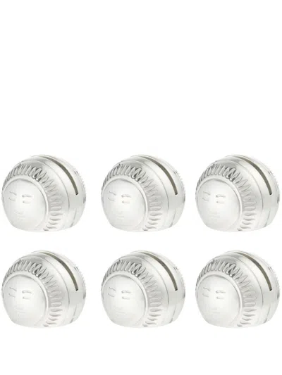 Christofle R�ve Cosmique Place Card Holders (set Of Six) In Silver