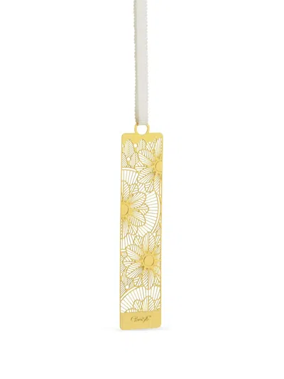 Christofle Malmaison Impèriale Rosette Bookmark In Gold
