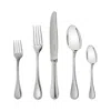 Christofle Perles Silverplate 5 Piece Place Setting In Silver