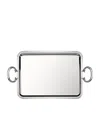 Christofle Silver-plated Albi Handled Tray In Silver